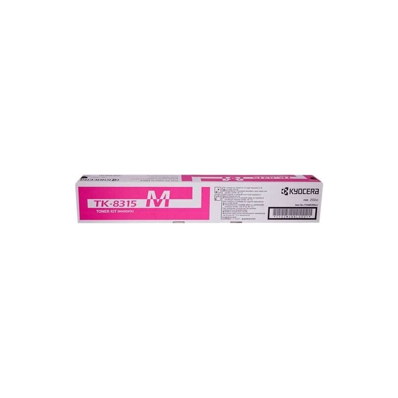 Kyocera TK8315 Magenta Cartouche de toner Original - 1T02MVBNL0/TK8315M