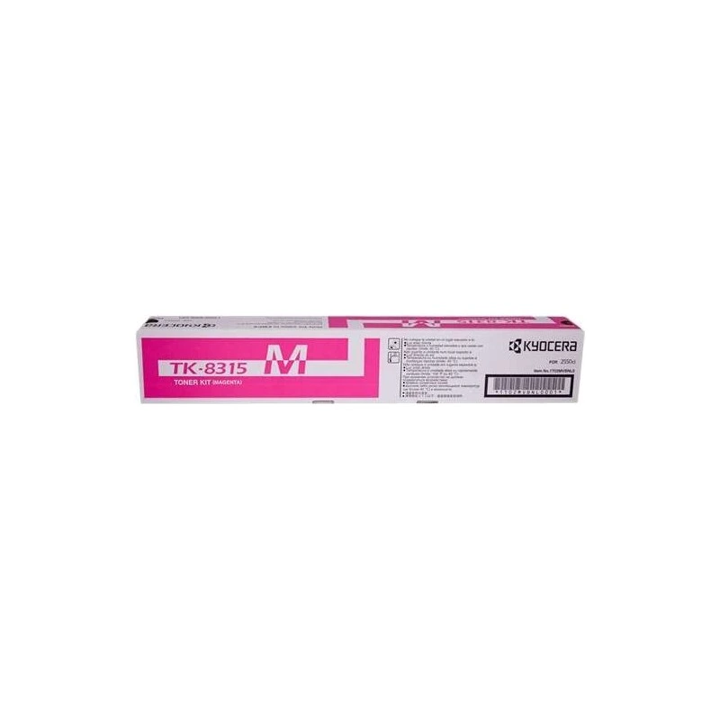Kyocera TK8315 Magenta Toner Original - 1T02MVBNL0/TK8315M