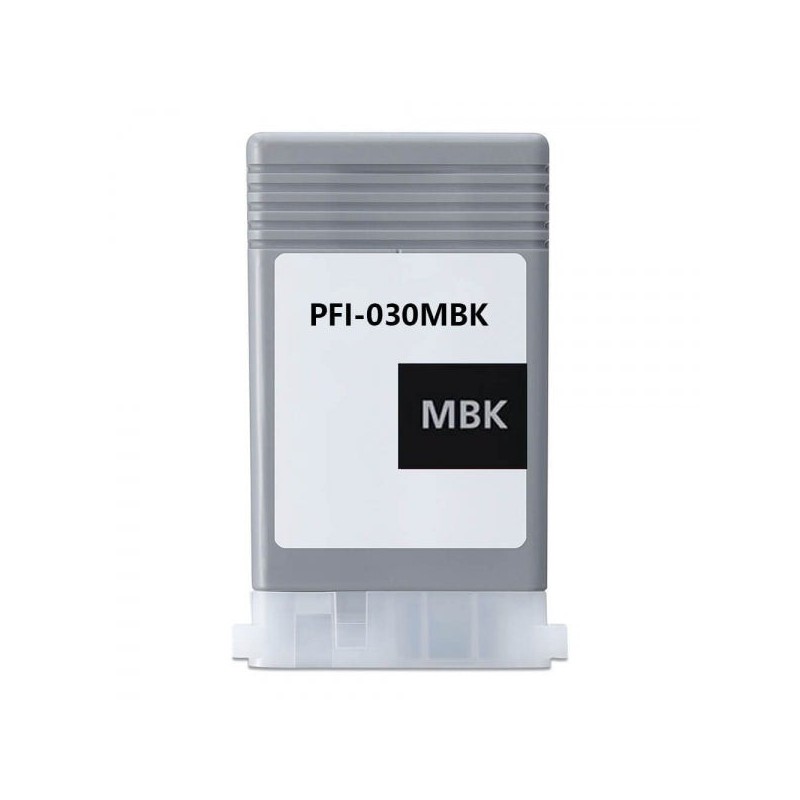 Canon PFI030 Matte Black Compatible Pigment Ink Cartridge - Replaces 3488C001