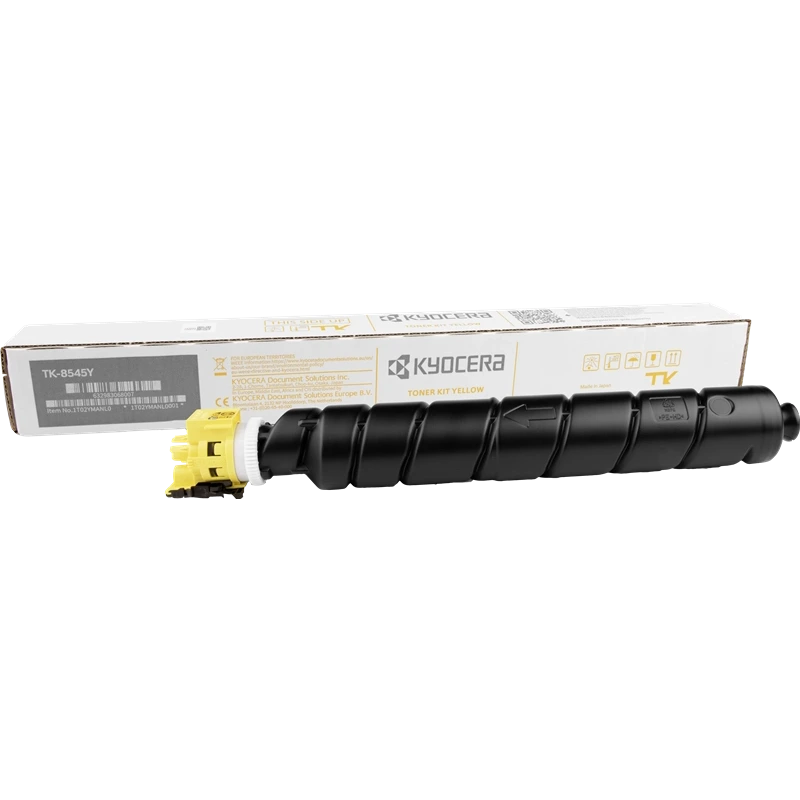 Kyocera TK8545 Amarelo Cartucho de Toner Original - 1T02YMANL0/TK8545Y