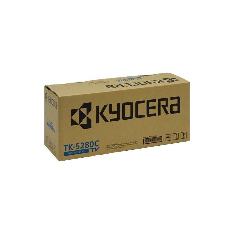 Kyocera TK5280 Ciano Cartucho de Toner Original - 1T02TWCNL0/TK5280C