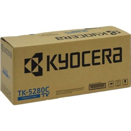 Kyocera TK5280 Cyan Toner Cartridge Original - 1T02TWCNL0/TK5280C