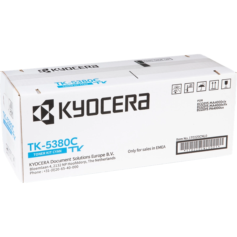 Kyocera TK5380 Ciano Cartucho de Toner Original - 1T02Z0CNL0/TK5380C