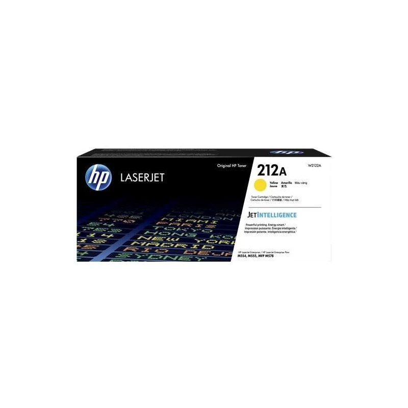 HP W2122A Yellow Toner Cartridge Original - 212A