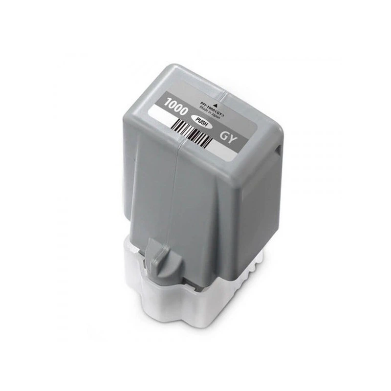 Canon PFI1000 Gris Cartucho de Tinta Pigmentada Generico - Reemplaza PFI1000GY/0552C001