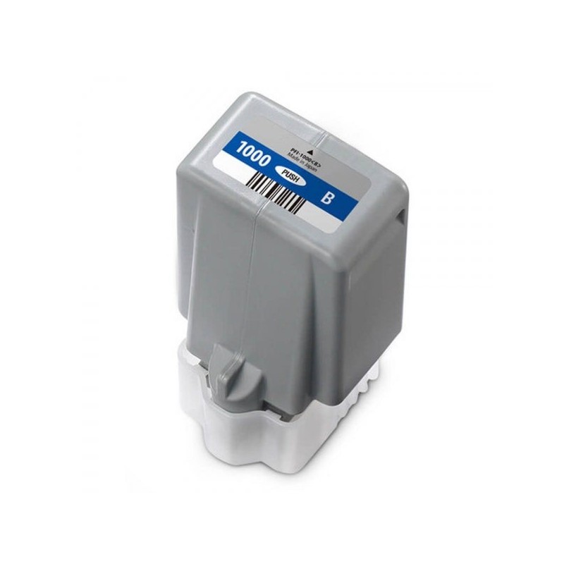 Canon PFI1000 Blue Cartouche d'encre Pigmentée Générique - Remplace PFI1000B/0555C001