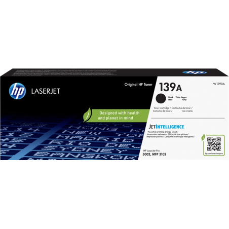 HP W1390A Noir Cartouche de toner Original - 139A