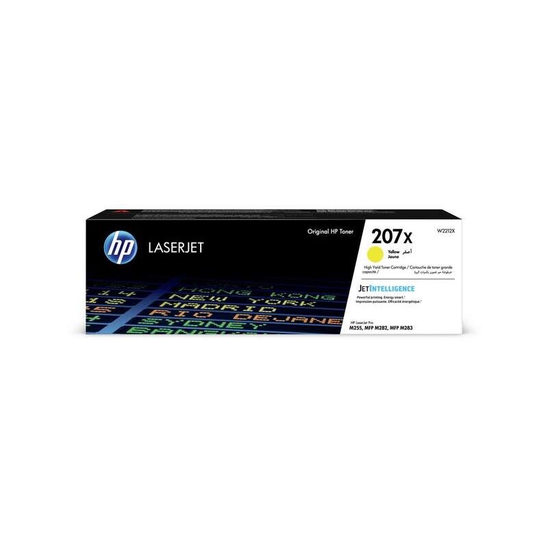 HP W2212X Jaune Cartouche de toner Original - 207X