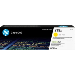 HP W2192X Jaune Cartouche de toner Original - 219X