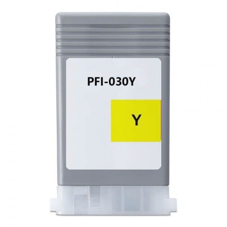 Canon PFI030 Tinteiro Amarelo Pigmentada Genérico - Substitui 3492C001