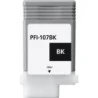 Canon PFI107 Noir Cartouche d'encre Générique - Remplace PFI107BK/6705B001