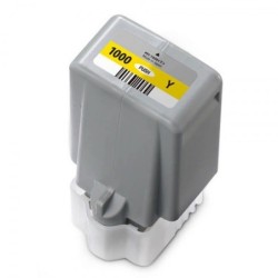 Canon PFI1000 Yellow Compatible Pigment Ink Cartridge - Replaces PFI1000Y/0549C001