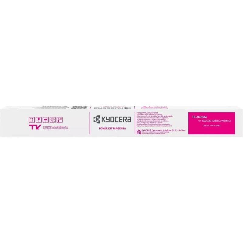 Kyocera TK8455 Magenta Toner Original - 1T0C2MBNL0/TK8455M