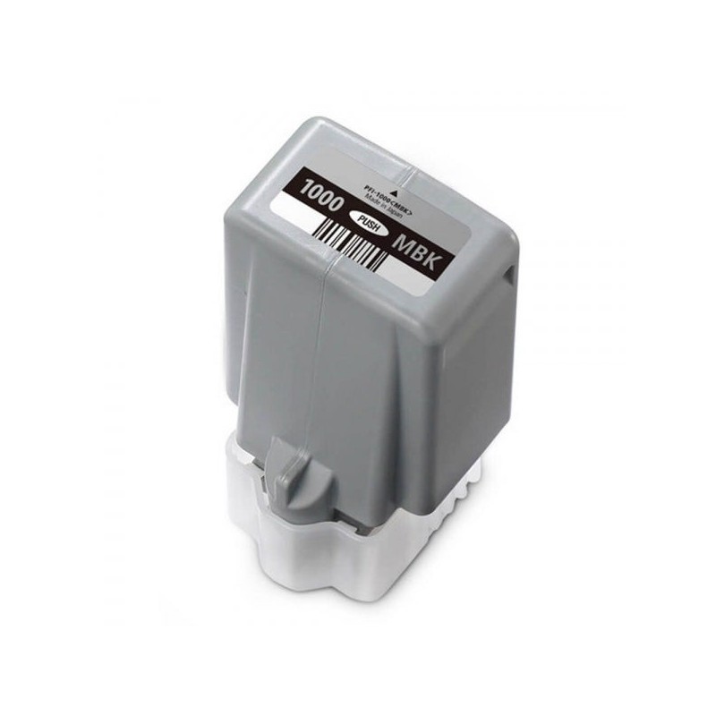 Canon PFI1000 Tinteiro Preto Mate Pigmentada Genérico - Substitui PFI1000MBK/0545C001