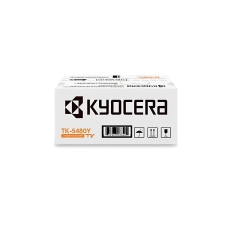 Kyocera TK5480 Yellow Toner Cartridge Original - 1T0C22ANL0/TK5480Y