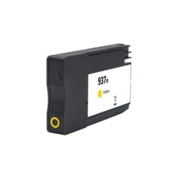 HP 937e XL Tinteiro Amarelo Pigmentada Genérico - Substitui 4S6W8NE/4S6W4NE (Chip reforçado contra atualizações)