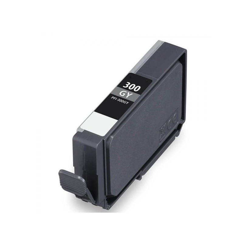 Canon PFI300 Tinteiro Cinzento Pigmentado Genérico - Substitui 4200C001/PFI300GY