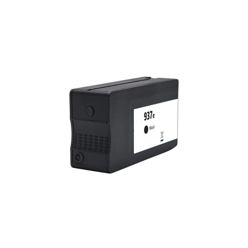 HP 937e XL Negro Cartucho de Tinta Pigmentada Generico - Reemplaza 4S6W9NE/4S6W5NE (Chip reforzado contra actualizaciones)