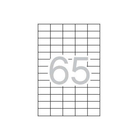 Apli Pack de 1 625 Etiquettes 38x21,2 mm - Adhésif Permanent - Bords Droits - Adaptées à l'Impression et à la Photocopie