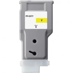 Canon PFI207 Tinteiro Amarelo Genérico - Substitui PFI207Y/8792B001