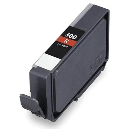 Canon PFI300 Rouge Cartouche d'encre Pigmentée Générique - Remplace 4199C001/PFI300R