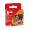 Pacote Apli com 250 tachas autoadesivas dupla face 12x16mm - Ideal para fotos, scrapbooking e artesanato - sem ácido