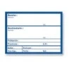 Apli Roll of 200 Shipping Labels with Pre-Printed Text - Size 109x82mm - Color White/Blue