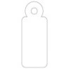 Apli Etiquetas Colgantes Blancas 13 x 34mm 1.000 U.