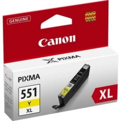 Canon CLI551XL Yellow Ink Cartridge Original - 6446B001