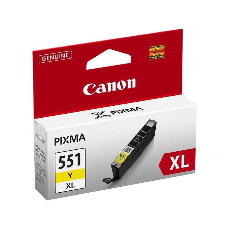 Canon CLI551XL Tinteiro Amarelo Original - 6446B001