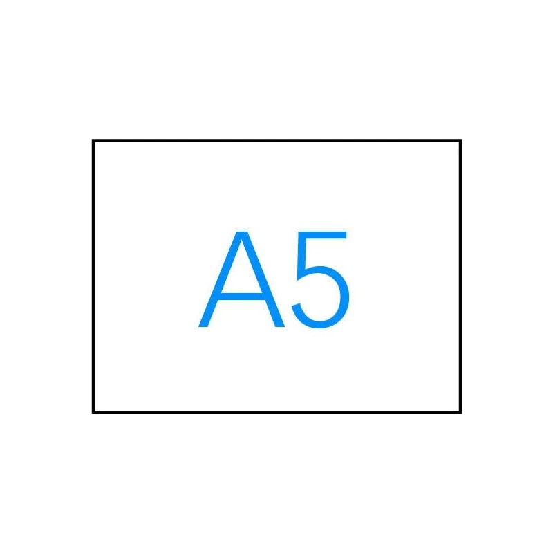 Apli Pack of 200 Rectangular Labels 210x148mm - Permanent Adhesive - Straight Edges - White Color