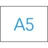 Apli Pack of 200 Rectangular Labels 210x148mm - Permanent Adhesive - Straight Edges - White Color