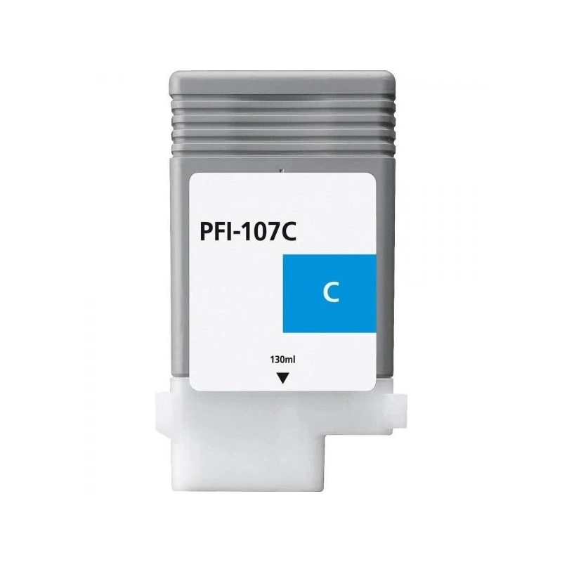 Canon PFI107 Tinteiro Ciano Genérico - Substitui PFI107C/6706B001