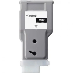 Canon PFI207 Tinteiro Preto Mate Pigmentada Genérico - Substitui PFI207MBK/8788B001