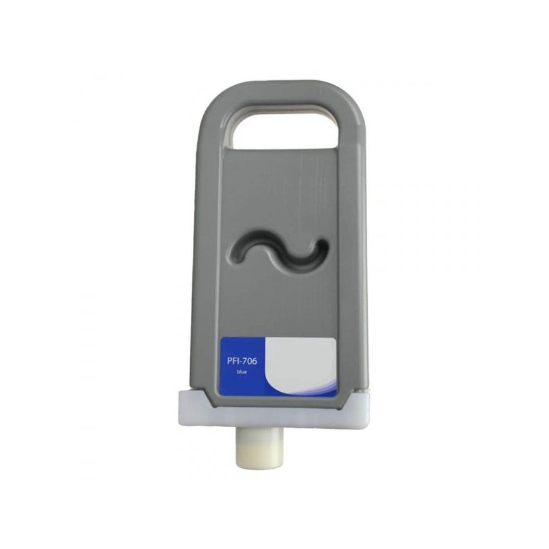 Canon PFI706 Blue Compatible Pigment Ink Cartridge - Replaces 6689B001