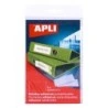 Apli Adhesive Pockets for Labels - 55 x 102mm - Change the Information on the Label According to Your Needs - Contains 6