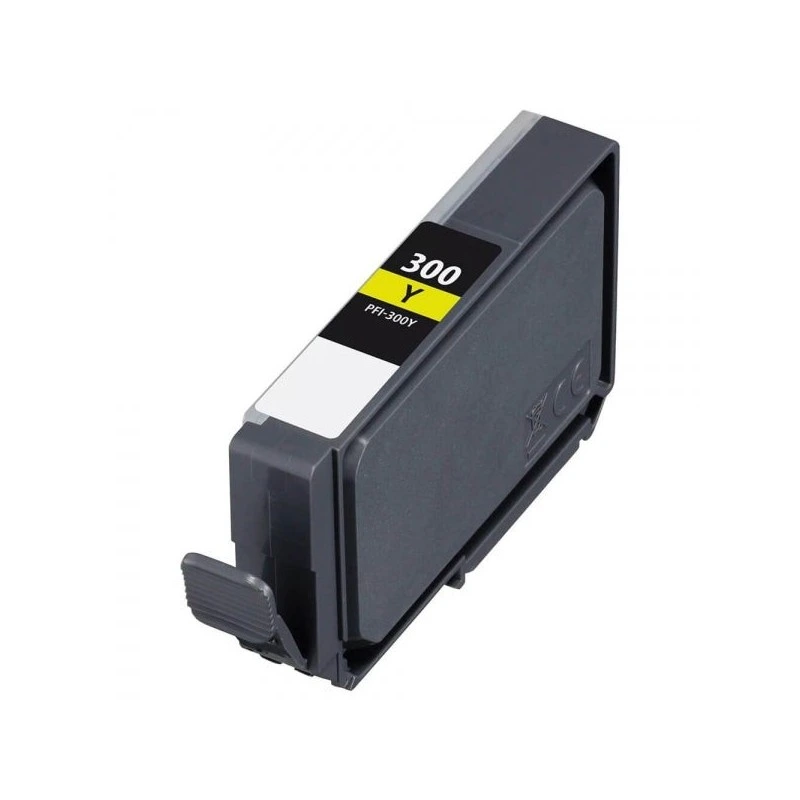 Canon PFI300 Tinteiro Amarelo Pigmentada Genérico - Substitui 4196C001/PFI300Y