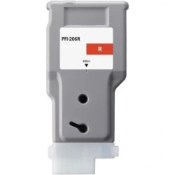 Canon PFI206 Tinteiro Vermelho Pigmentado Genérico - Substitui PFI206R/5309B001