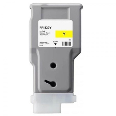 Canon PFI320 Jaune Cartouche d'encre Pigmentée Générique - Remplace 2893C001