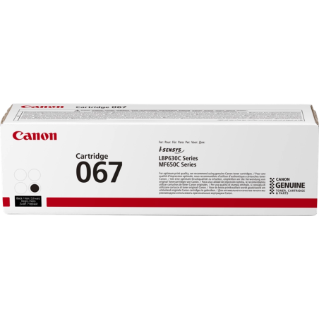 Canon 067 Black Toner Cartridge Original - 5102C002