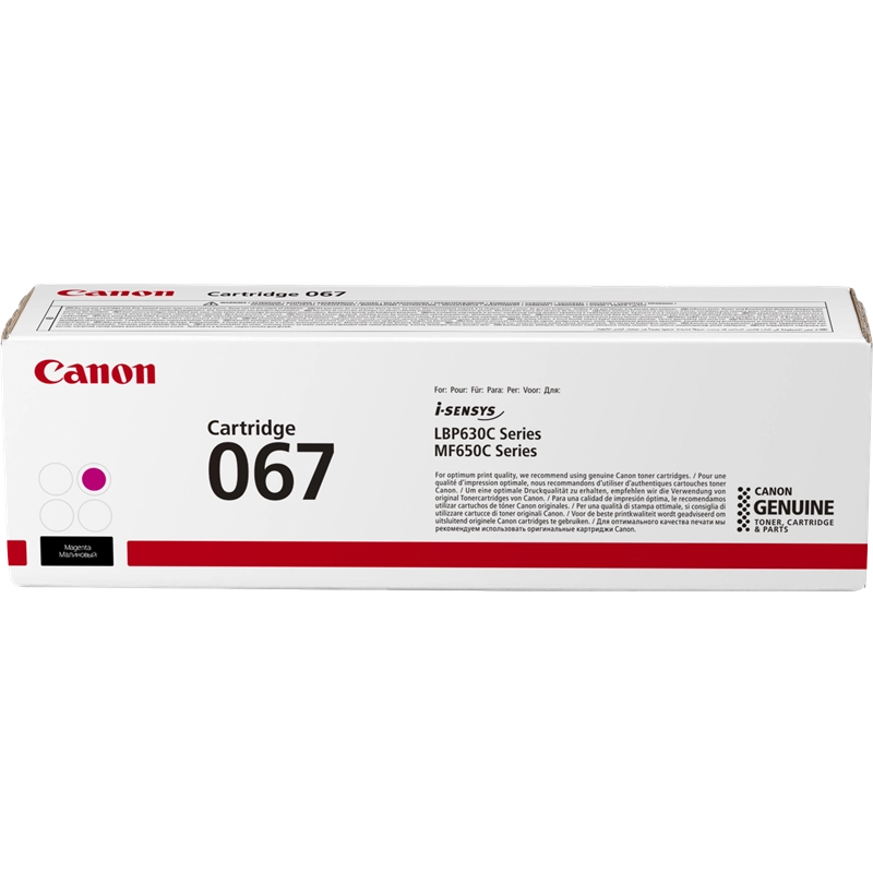 Canon 067 Magenta Cartucho de Toner Original - 5100C002