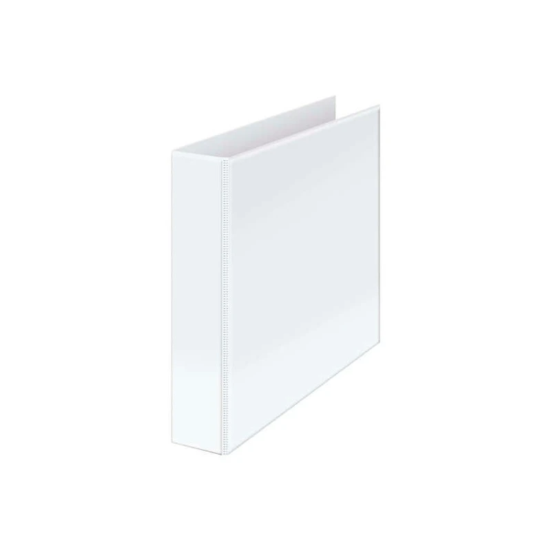 Dohe Kangourou Classeur Basic A4 - 4 Anneaux Mixtes 55mm - Sachet sur Dos et Couverture - Carton Ligné - Coloris Blanc
