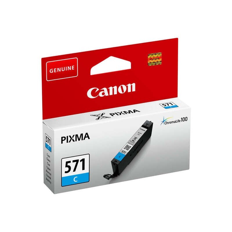 Canon CLI571 Tinteiro Ciano Original - 0386C001