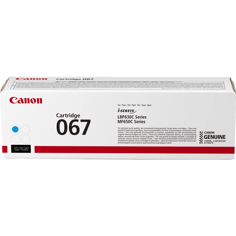 Canon 067 Ciano Cartucho de Toner Original - 5101C002