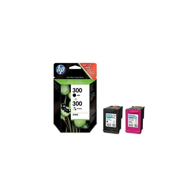 HP 300/901 Negro + Color Pack de 2 Cartuchos de Tinta Originales - CN637EE/SD519AE