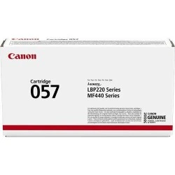 Canon 057 Black Toner Cartridge Original - 3009C002