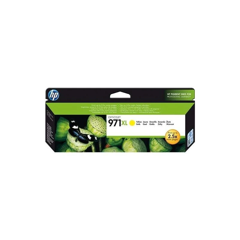 HP 971XL Jaune Cartouche d'encre Original - CN628AE