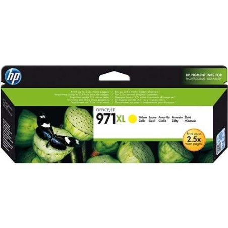HP 971XL Jaune Cartouche d'encre Original - CN628AE
