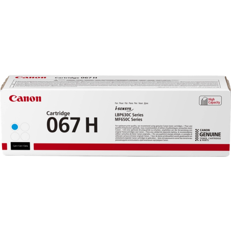 Canon 067H Cyan Cartucho de Toner Original - 5105C002