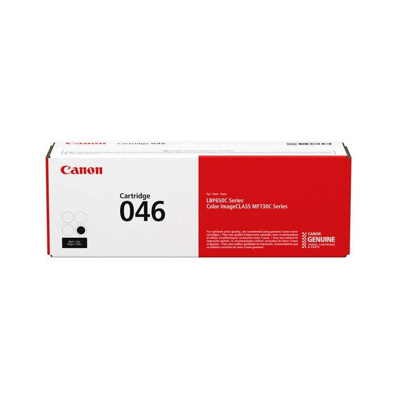 Canon 046 Black Toner Cartridge Original - 1250C002